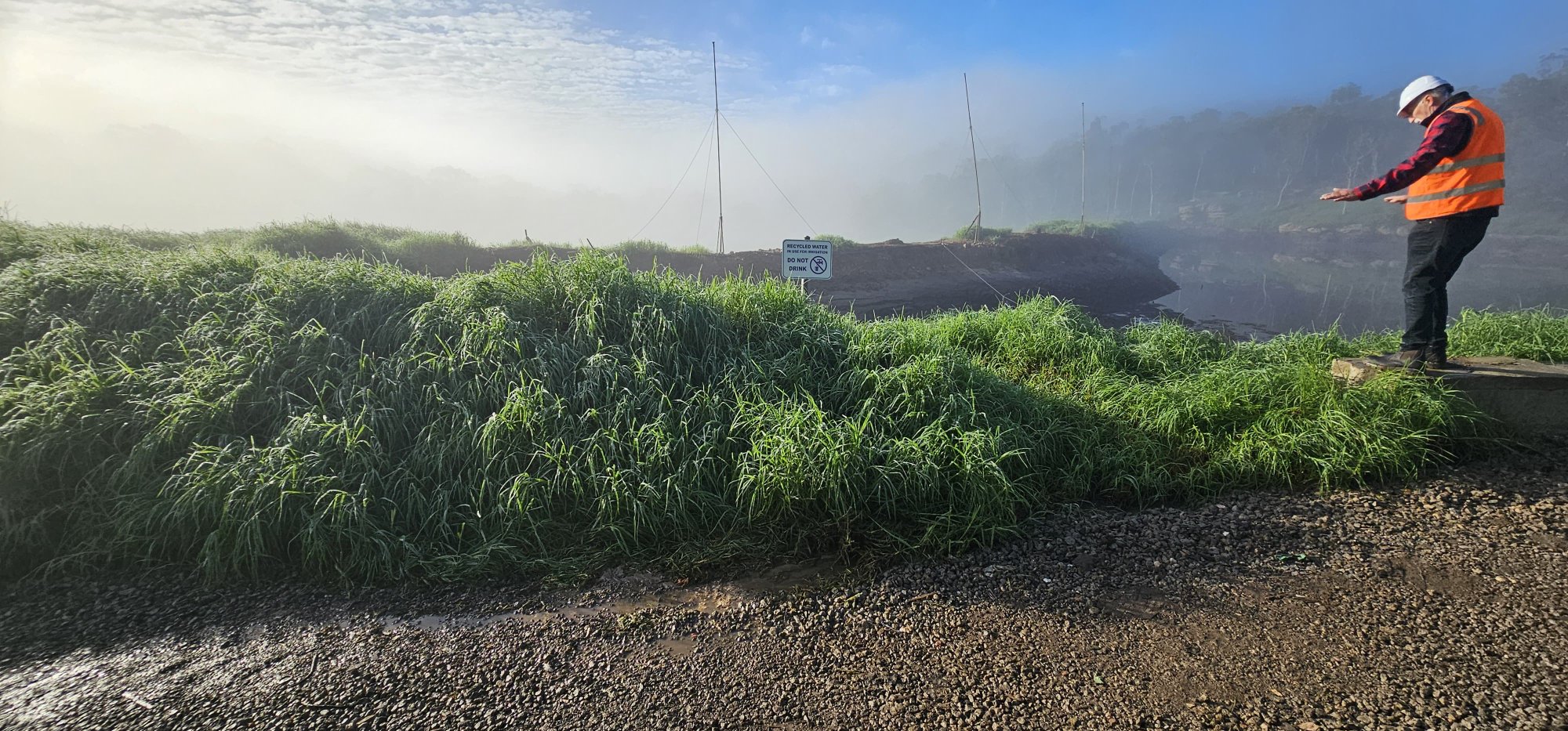 @Projects team on site